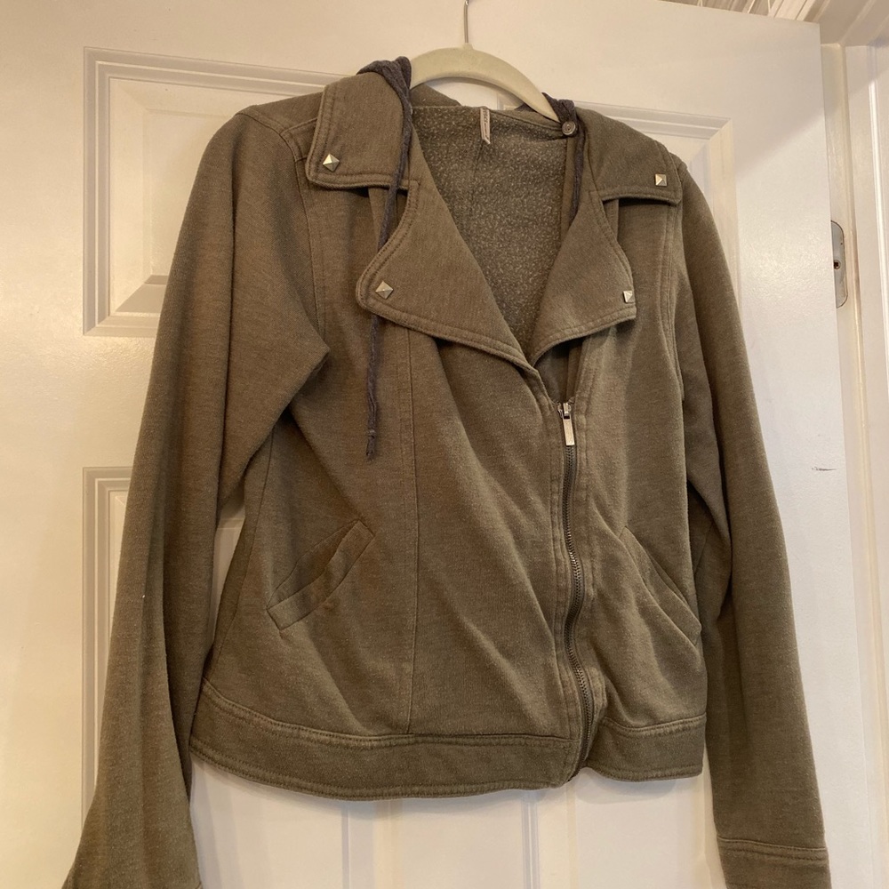 Hooded sweatshirt Jacket